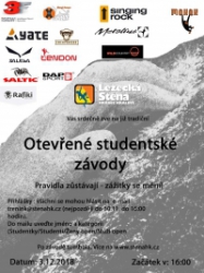 Nový sponzor otevřených studentských závodů 2018!