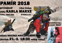 Promítání PAMÍR 2018 prvosjezd Karla Marxe 6723m.n.m.