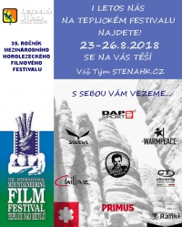 MEZINÁRODNÍ HOROLEZECKÝ FILMOVÝ FESTIVAL 2018