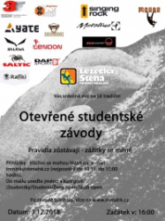 Otevřené studentské závody 2018