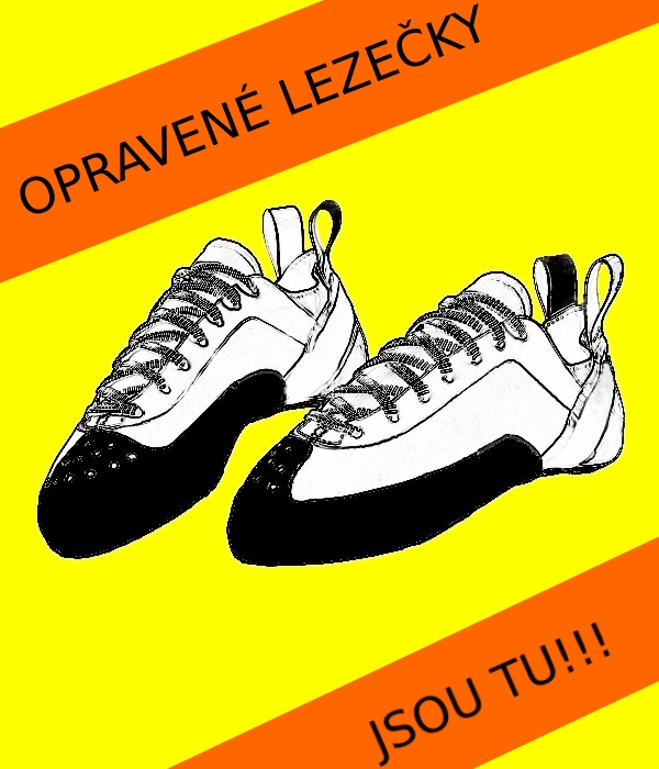 Opravené lezečky jsou tu!!!